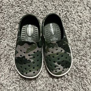 Old Navy Green Camo Slip-on Native-style Water Shoes